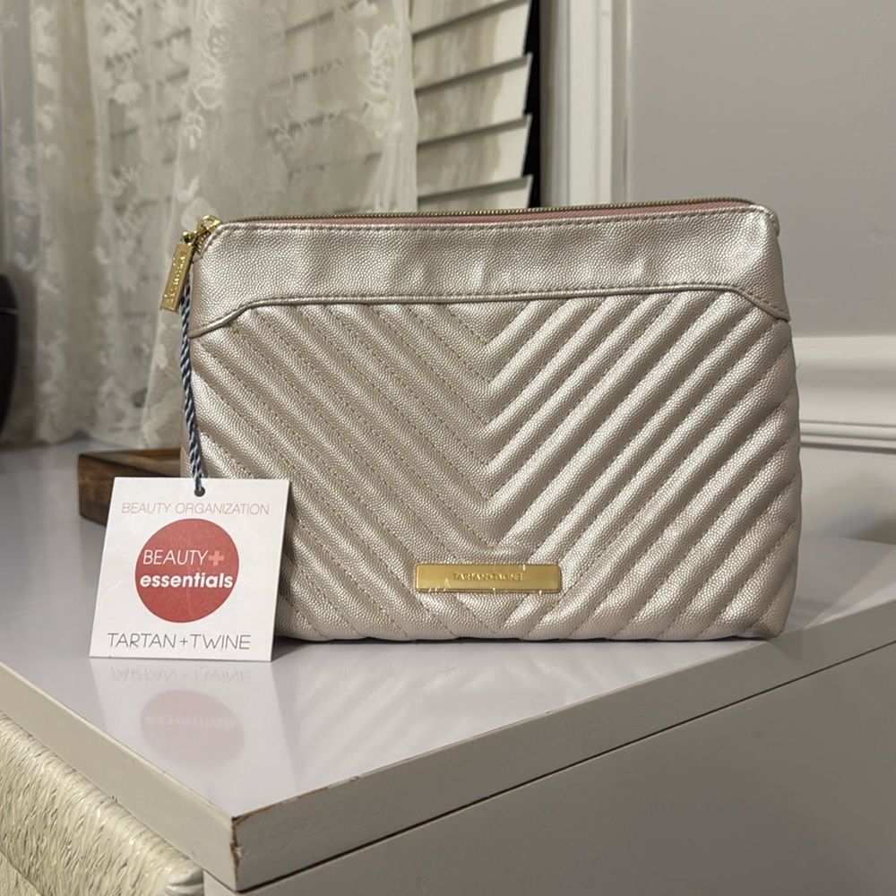 Brand-new Tartan+Twine cosmetic bag